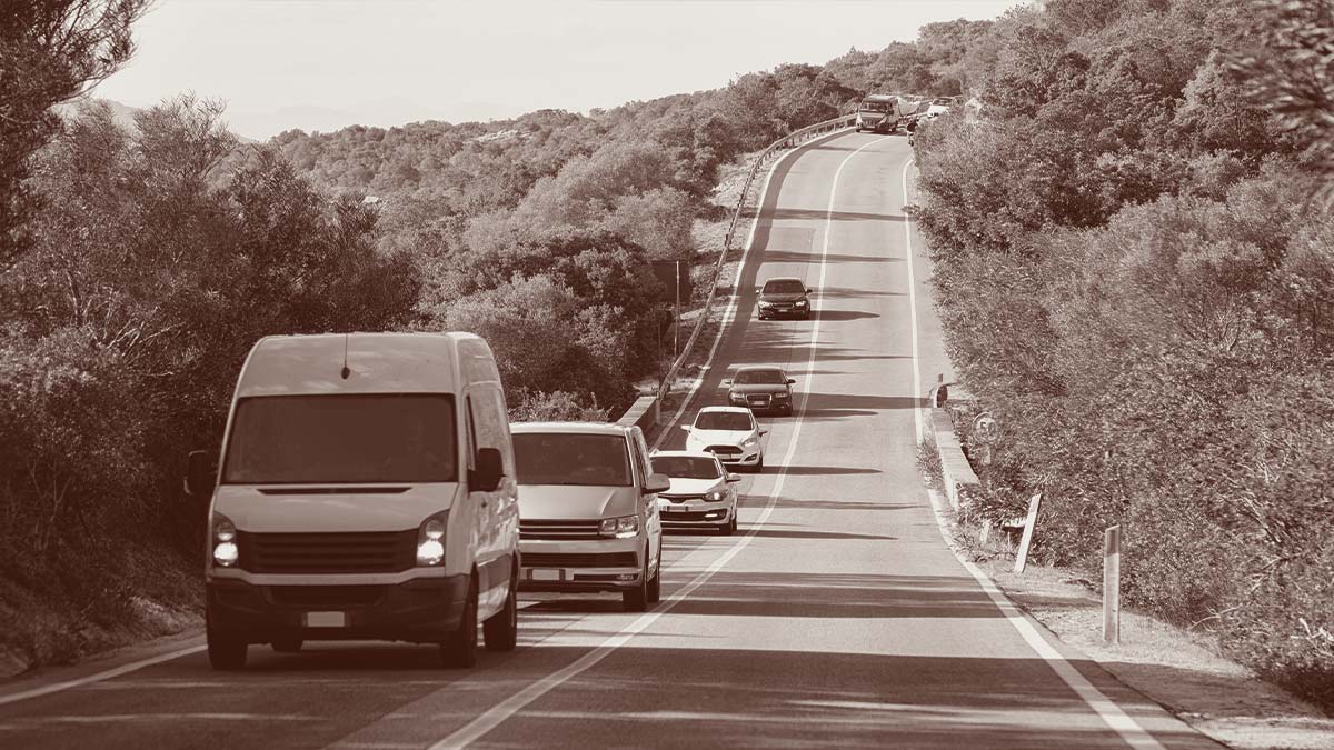 Verkehrsunfälle mit Auslandsbezug, Landstraße