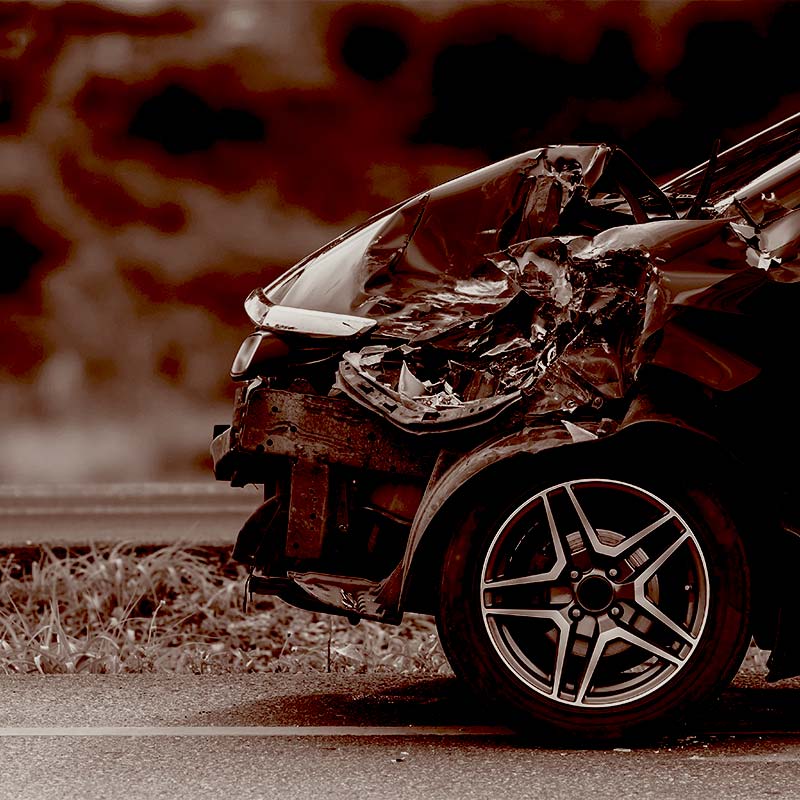 Unfallregulierung, defektes Auto